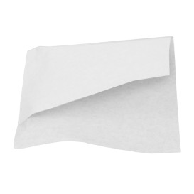 Bolsa Antigrasa Abierta 15x13/10cm Blanco (6000 Uds)