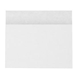 Bolsa Antigrasa Abierta 15x13/10cm Blanco (6000 Uds)