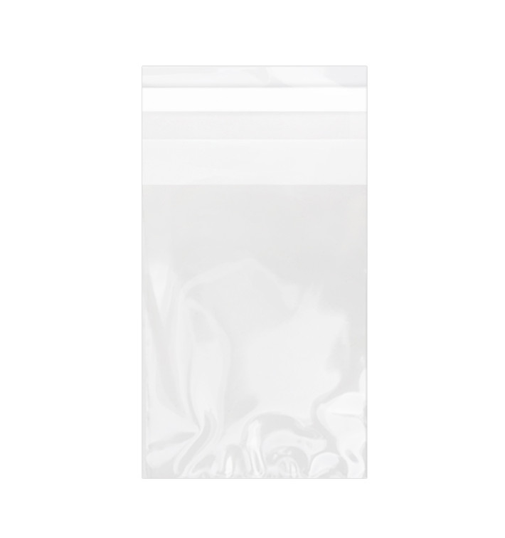 Bolsas de Plástico Biorientado con Solapa Adhesiva 7x10 cm G-160 (1000 Uds)
