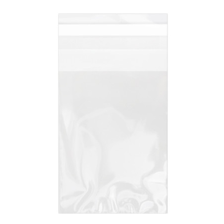 Bolsas de Plástico Biorientado con Solapa Adhesiva 7x10 cm G-160 (100 Uds)