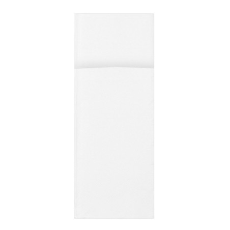 Servilleta Portacubiertos de Papel Blanco 32x40cm (30 Uds)