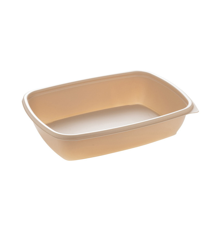 Envase de Plástico PP Crema 900ml 23x16,5cm (75 Uds)