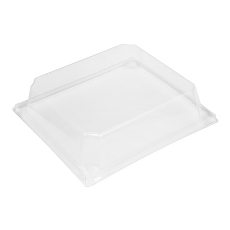 Tapa de Plástico PET para Envase 480ml 14x12,5cm (144 Uds)