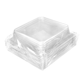 Tapa de Plástico PET para Envase 480ml 14x12,5cm (144 Uds)