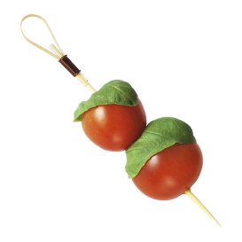 Pinchos de Bambú “Cuore” 10cm (250 Uds)