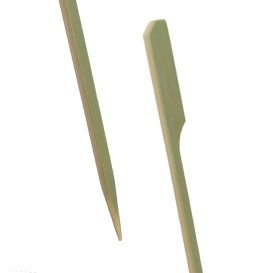 Pinchos de Bambú "Golf" Verde Natural 18cm (250 Uds)