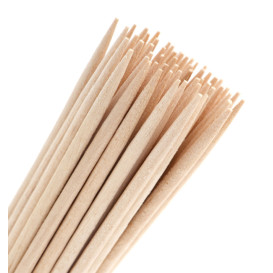 Palillos de Madera Redondo Torneado 65mm (24 Uds)