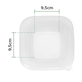 Bol de Plástico PET 1000ml 175x175x60mm (300 Uds)