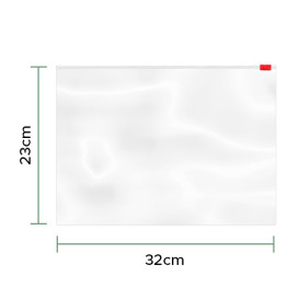 Bolsa Polietileno Cierre por Cursor 32x23cm G250 (50 Uds)