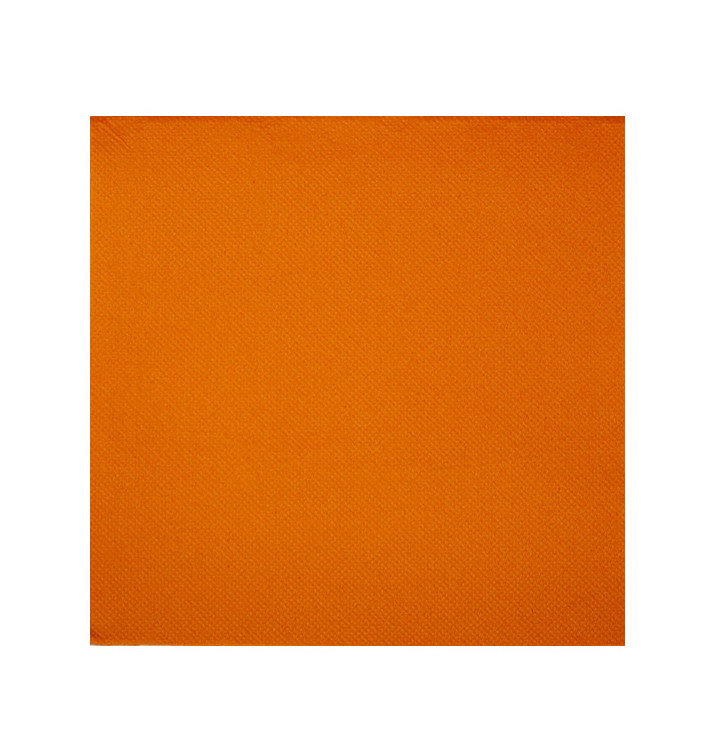 Servilleta Papel Naranja 2C Punta-Punta 33x33cm (1350 Uds)