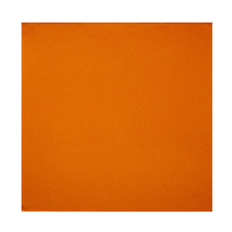 Servilleta de Papel Punta-Punta 33x33cm 2C Naranja (1.200 Uds)