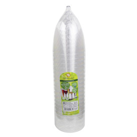 Copa Plástico Vino Pie Mango 300ml 2P (20 Uds)