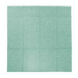 Servilleta Portacubiertos de Papel Vaquero Verde 40x40cm (960 Uds)