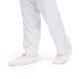 Cubrezapatos en Polietileno G80 Blanco (1.000 Uds)