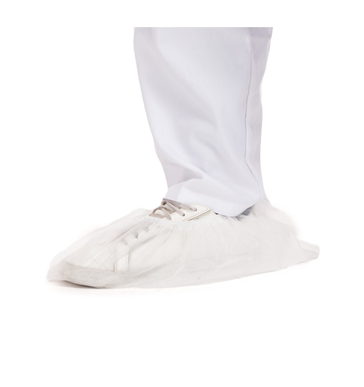 Cubrezapatos en Polipropileno Blanco (1000 Uds)