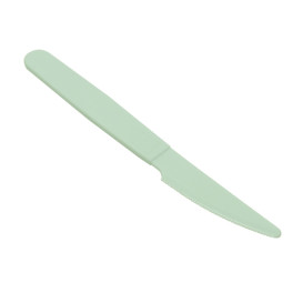 Cuchillo Reutilizable Durable PP Mineral Verde 18,5cm (180 Uds)