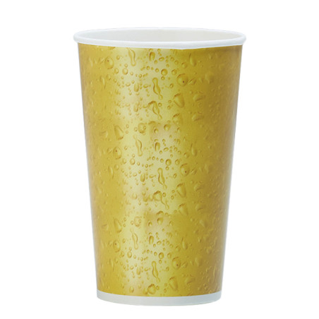 Vaso Cartón para Cerveza 16Oz/540ml Ø9,0cm (1.000 Uds)