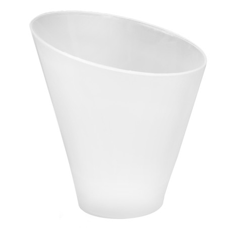 Vaso de Degustación Reutilizable Cónico PP 65ml Ø6x6,5cm (25 Uds)