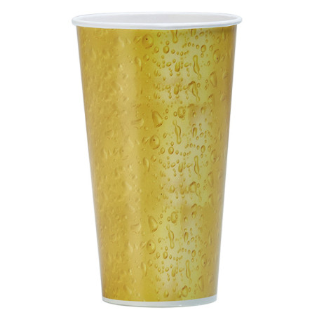 Vaso Cartón para Cerveza 32Oz/1.025ml Ø11,2cm (50 Uds)