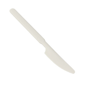 Cuchillo Reutilizable Durable PP Crema 18,9cm (50 Uds)