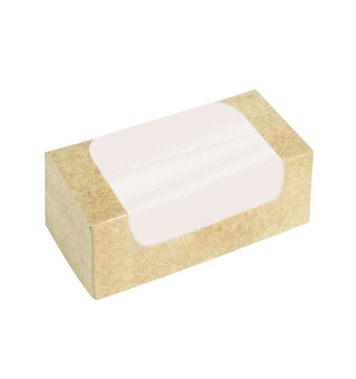 Envase de Cartón Rectangular PackiPack Vision Kraft 19x10x10cm (X Uds)