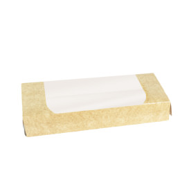 Envase de Cartón Rectangular PackiPack Vision Kraft 20x10,5x5cm (X Uds)