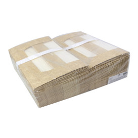 Envase de Cartón Rectangular PackiPack Vision Kraft 32x14x5cm (X Uds)