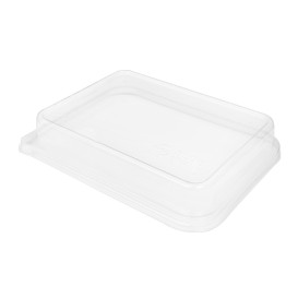 Tapa de rPET para bandeja 16,5x21x2cm (200 Uds)