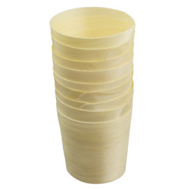 Vaso de Madera Degustación 1Oz/30ml 6x6cm (1.200 Uds)