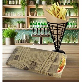 Bolsa de Papel para Bocadillo Kraft Times 12+2x26cm (2.000 Uds)