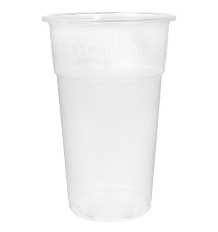 Vaso Reutilizable PP Transparente 330ml (50 Uds)