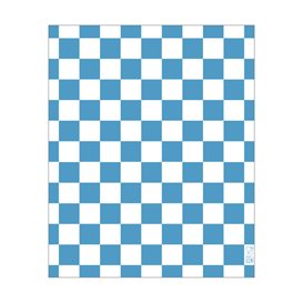 Envuelta Antigrasa “Vichy” Azul 20x24,5cm (1.000 Uds)