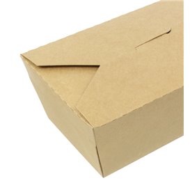 Caja Americana Kraft-Kraft 16x10x6,5cm 900ml (200 Uds)