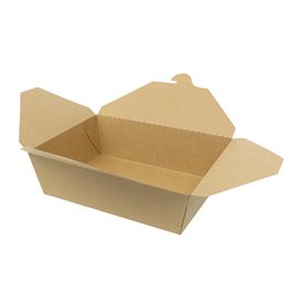 Caja Americana Kraft-Kraft 21,5x15,5x6,5cm 1.900ml (200 Uds)