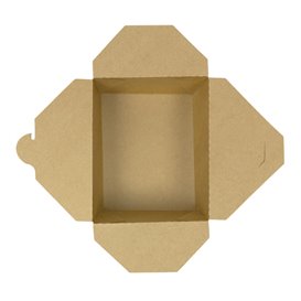 Caja Americana Kraft-Kraft 17x13,5x6,5cm 1.300ml (200 Uds)