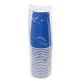 Vaso Cartón "Colores" Azul 600ml Ø9,4cm (320 Uds)