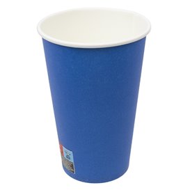 Vaso Cartón "Colores" Azul 600ml Ø9,4cm (320 Uds)