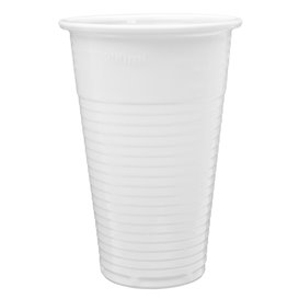 Vaso de Plástico PP Blanco 220ml (3.000 Uds)