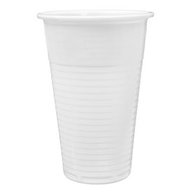 Vaso de Plástico PP Blanco 220ml (100 Uds)