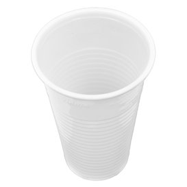 Vaso de Plástico PP Blanco 220ml (100 Uds)