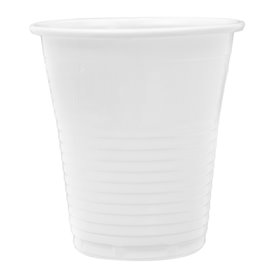 Vaso de Plástico PS Blanco 166ml (100 unidades)