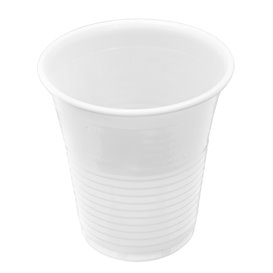 Vaso de Plástico PS Blanco 166ml (100 unidades)