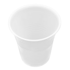 Vaso de Plástico PS Blanco 166ml (100 unidades)