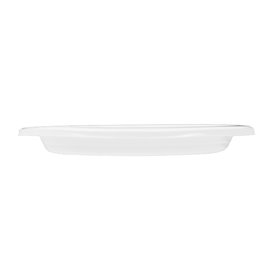 Plato Reutilizable PS Llano Blanco 16,5cm (50 Uds)