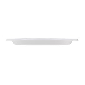 Plato Reutilizable PS Llano Blanco 22cm (50 Uds)