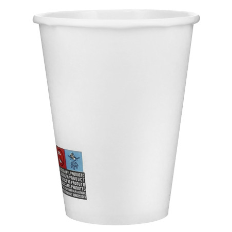 Vaso Cartón 12Oz/360ml Blanco (20 Uds)