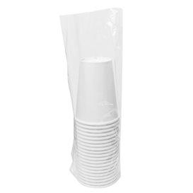 Vaso Cartón 12 Oz/360ml Blanco Ø8,9cm (40 Uds)