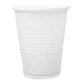 Vaso de Plástico PP Reutilizable Blanco 240ml (2.000 Uds)