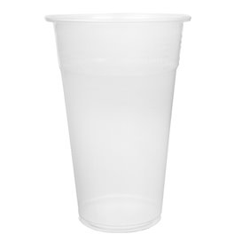 Vaso de Plástico PP Reutilizable Transparente 550ml Ø9,0cm (50 Uds)