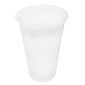 Vaso de Plástico PP Reutilizable Transparente 550ml Ø9,0cm (50 Uds)